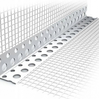 Профиль угловой с армирующей сеткой 10х15  - Строительные материалы