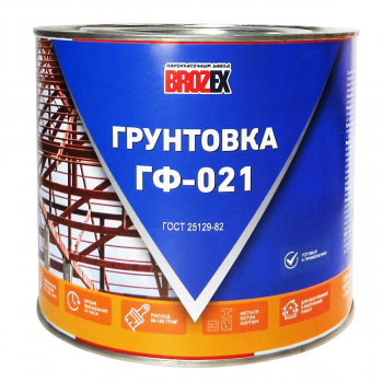 Грунтовка ГФ-021 - Строительные материалы