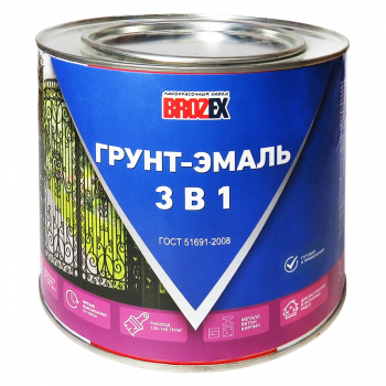 Грунт эмаль по ржавчине «3 в 1» - Строительные материалы