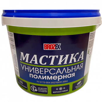 Мастика для полистирола универсальная полимерная - Строительные материалы
