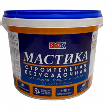Мастика строительная безусадочная - Строительные материалы