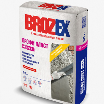 Штукатурка гипсовая GPM 51 Профи Пласт - Строительные материалы