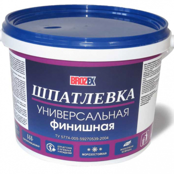 Шпатлевка финишная универсальная - Строительные материалы
